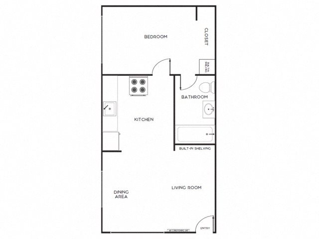1 bed